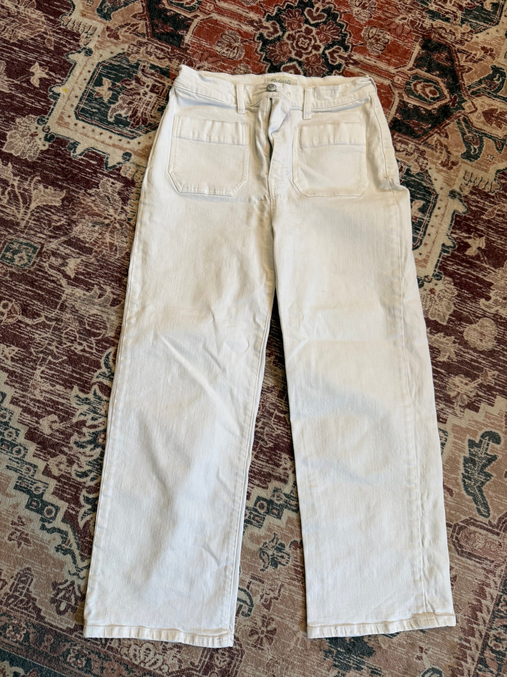 Madewell White Jeans Size 28