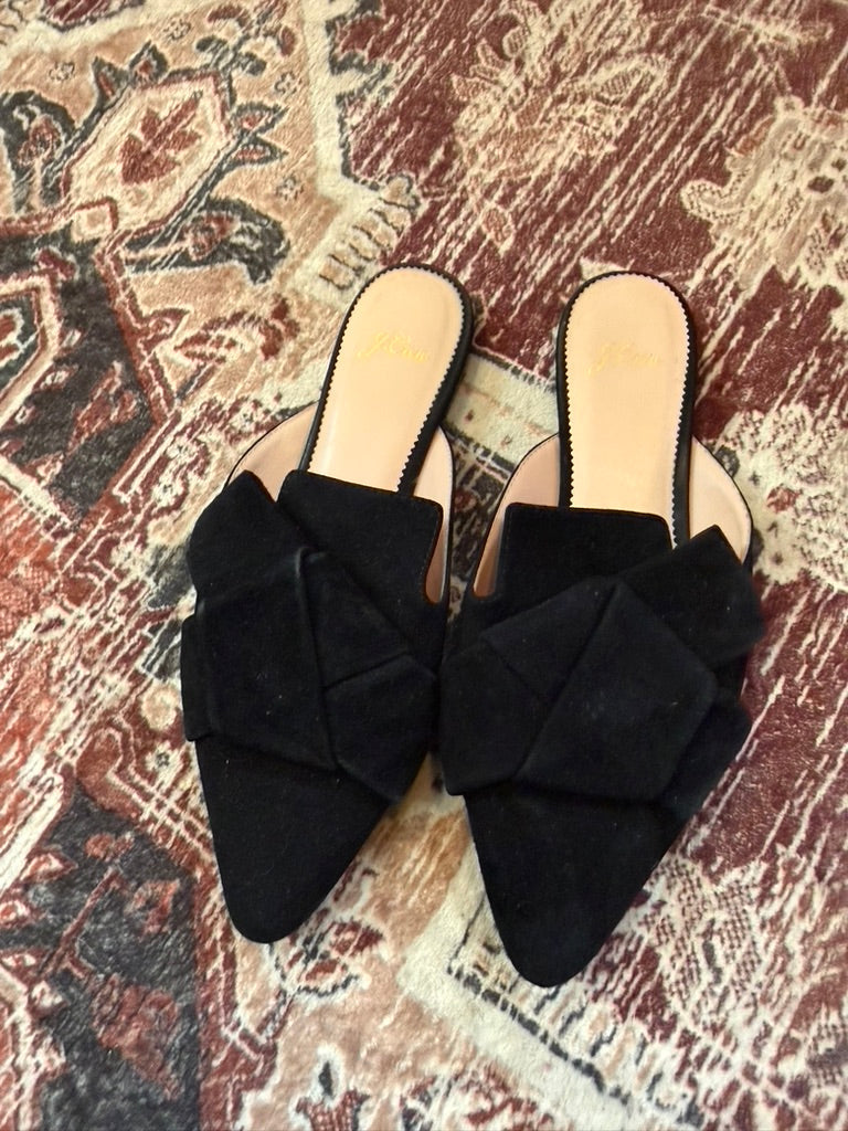J Crew Bow Flats Size 8