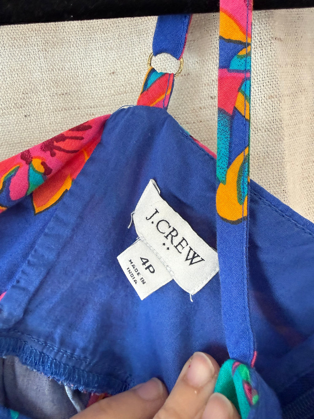 Jcrew Peplum Tank Size 4P