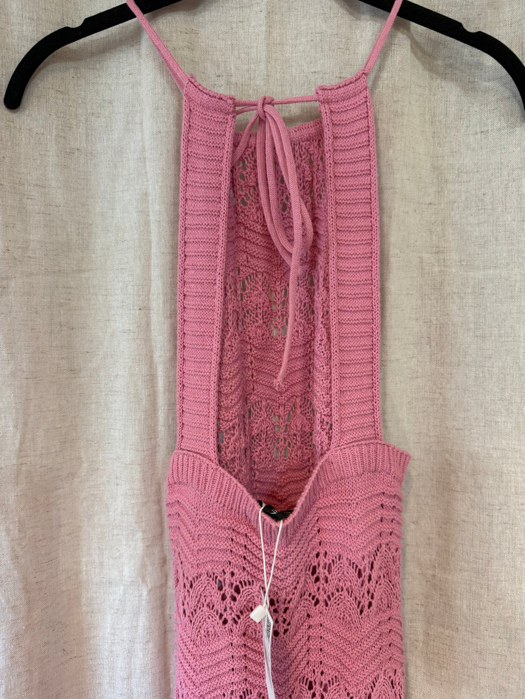 Mango Crochet Dress Size 6
