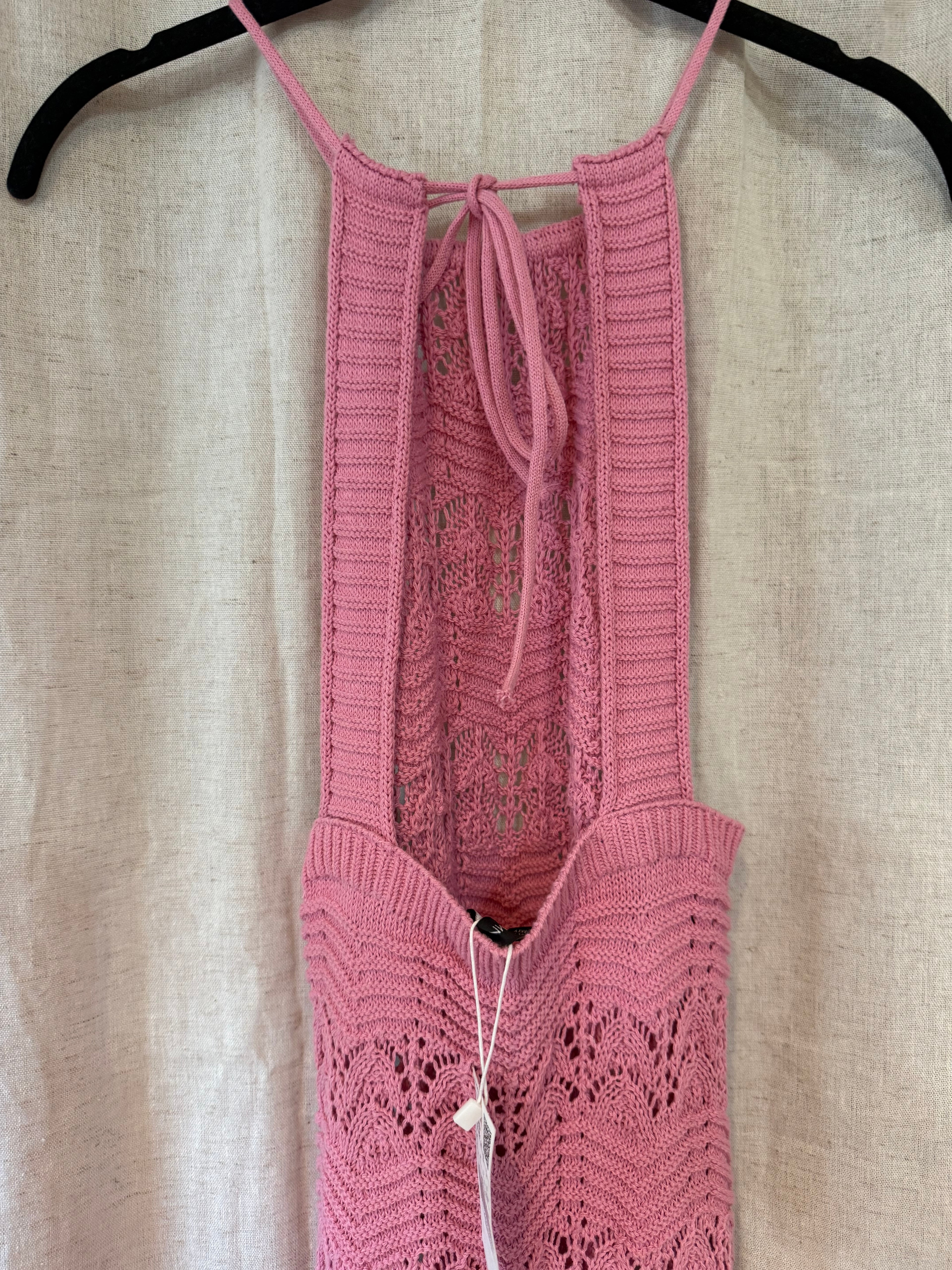 Mango Crochet Dress Size 6