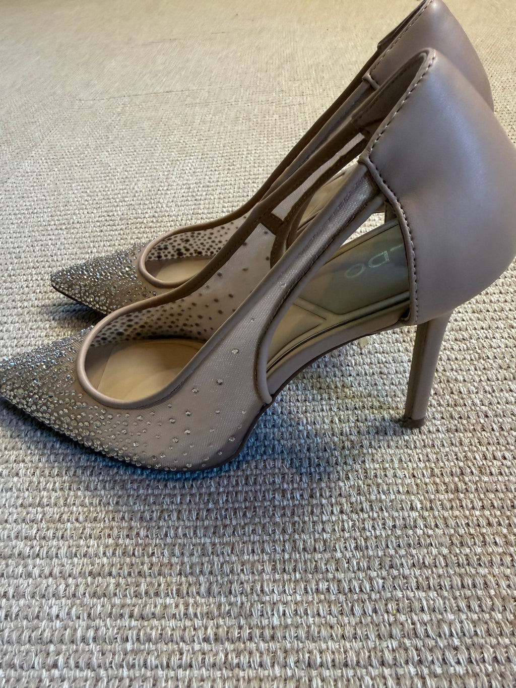 Aldo Rhinestone Pumps Size 8