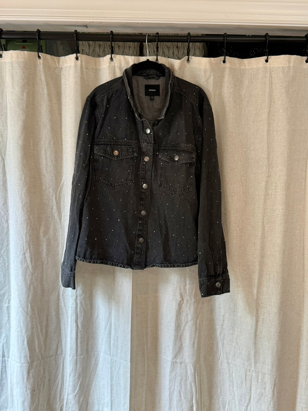 Express Denim Jacket Size XL