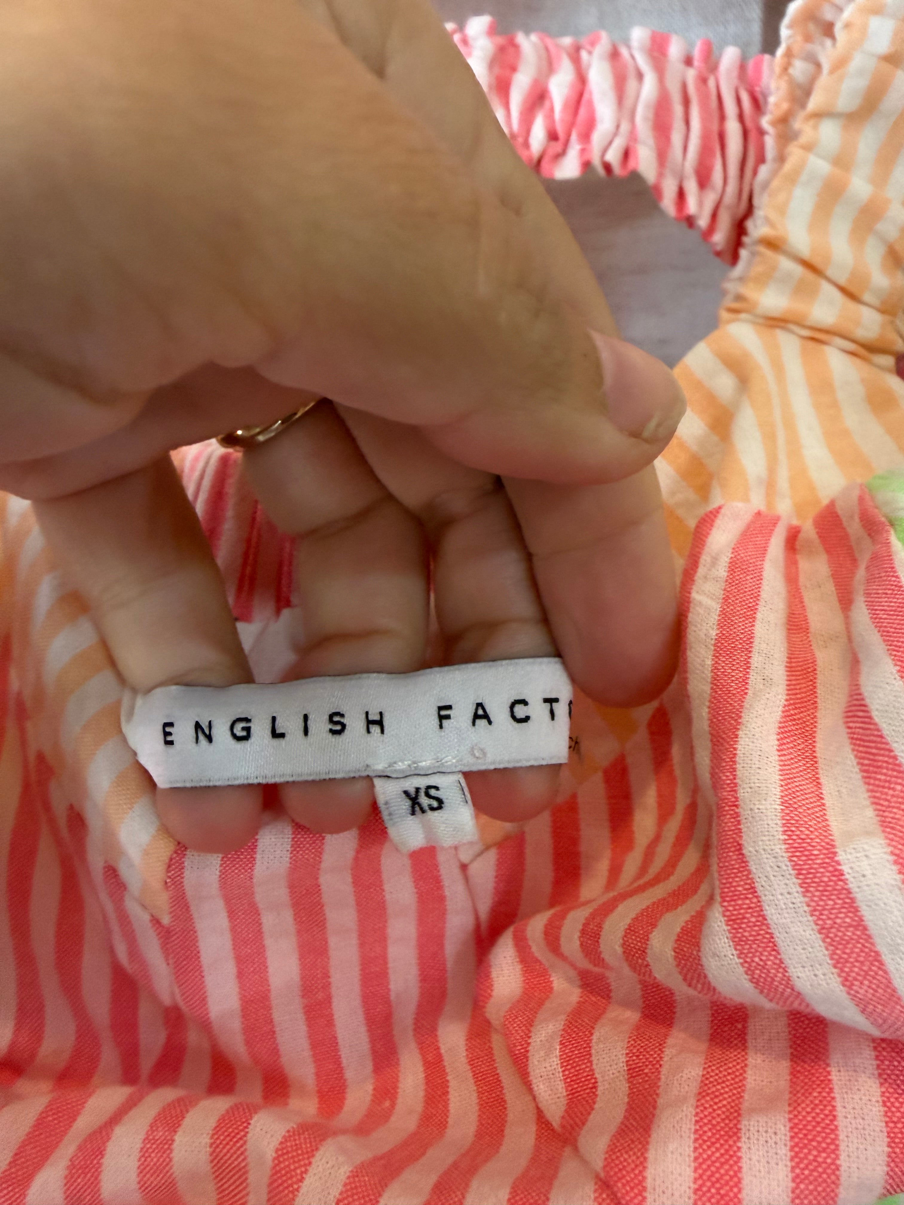 English Factory Dress Size XS
