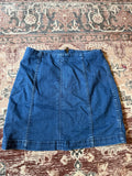 Free people Jean skirt size 8