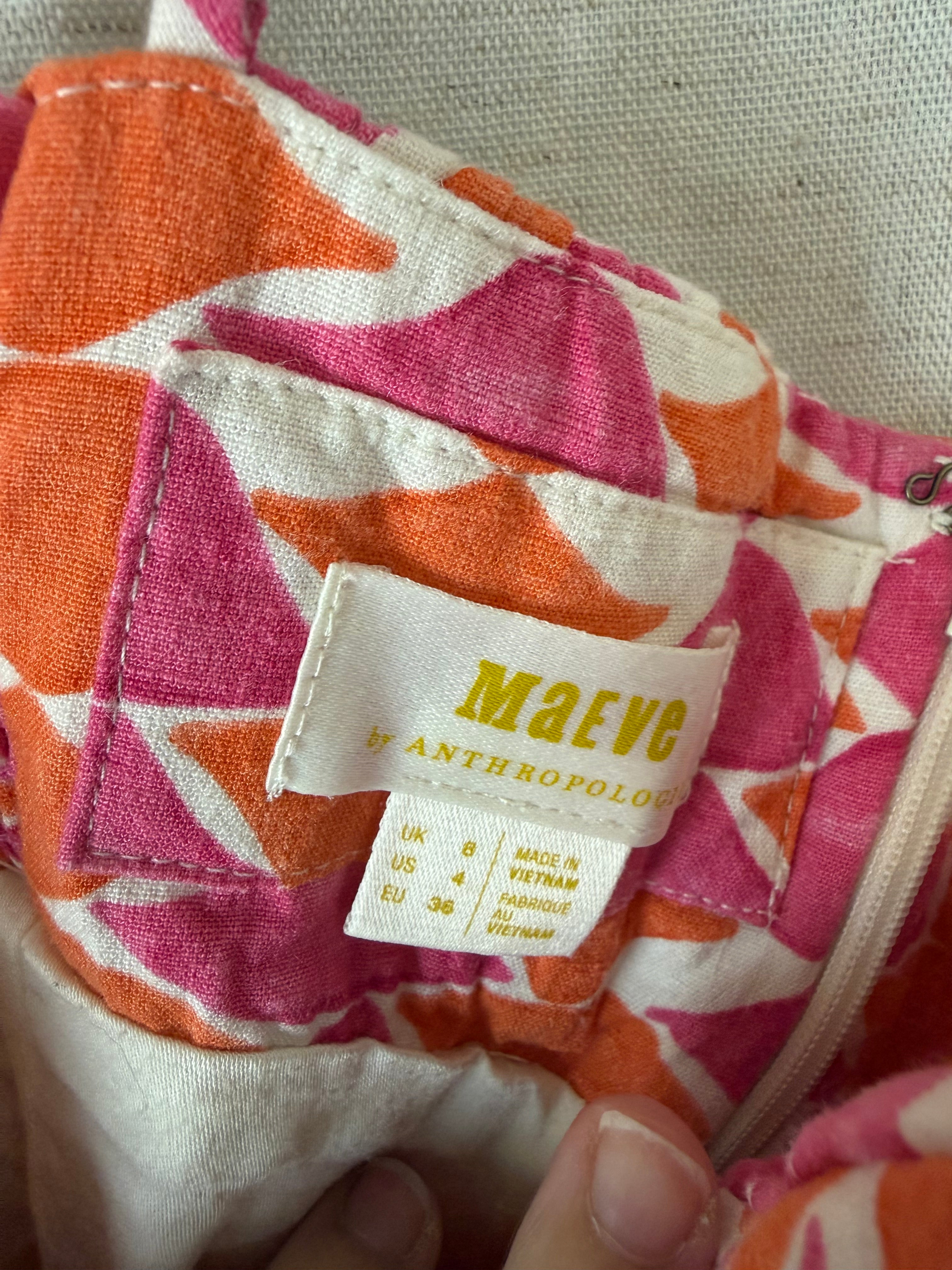 Maeve Mini Dress Size 4