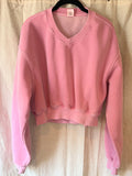 Bubblegum cropped sweatshirt size S