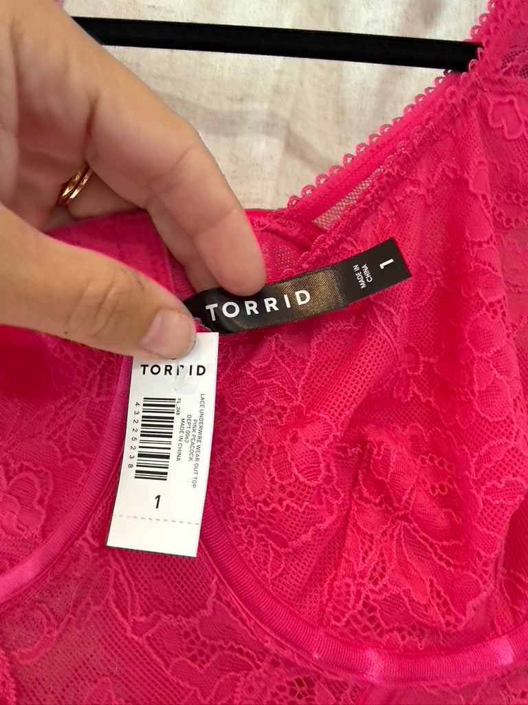 Torrid Bustier NWT Size 14