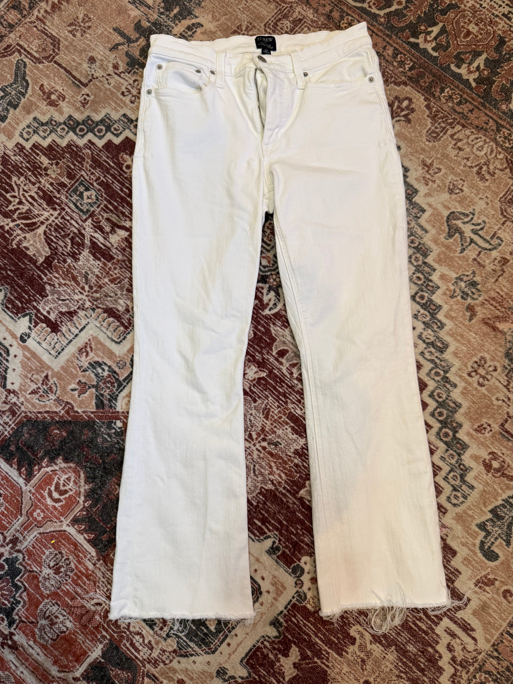 Jcrew White Jeans Size 28