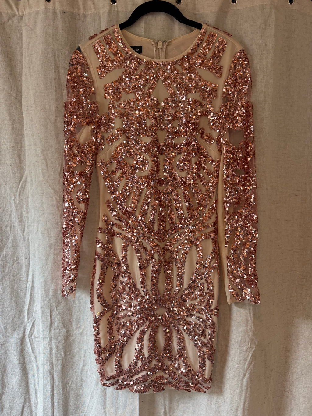 Bebe Sequin Dress Size XS
