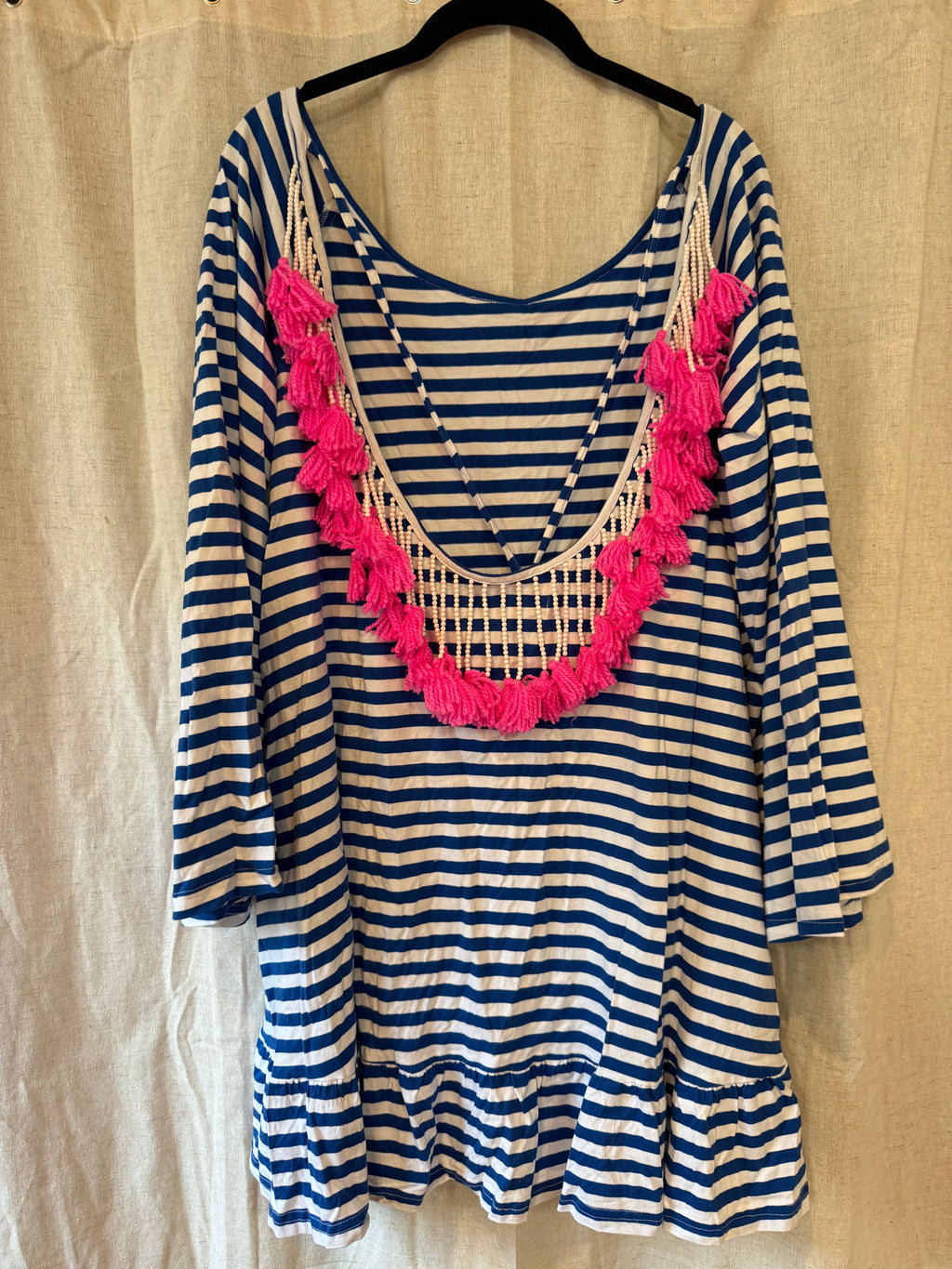 Beaded Shift Dress Size S