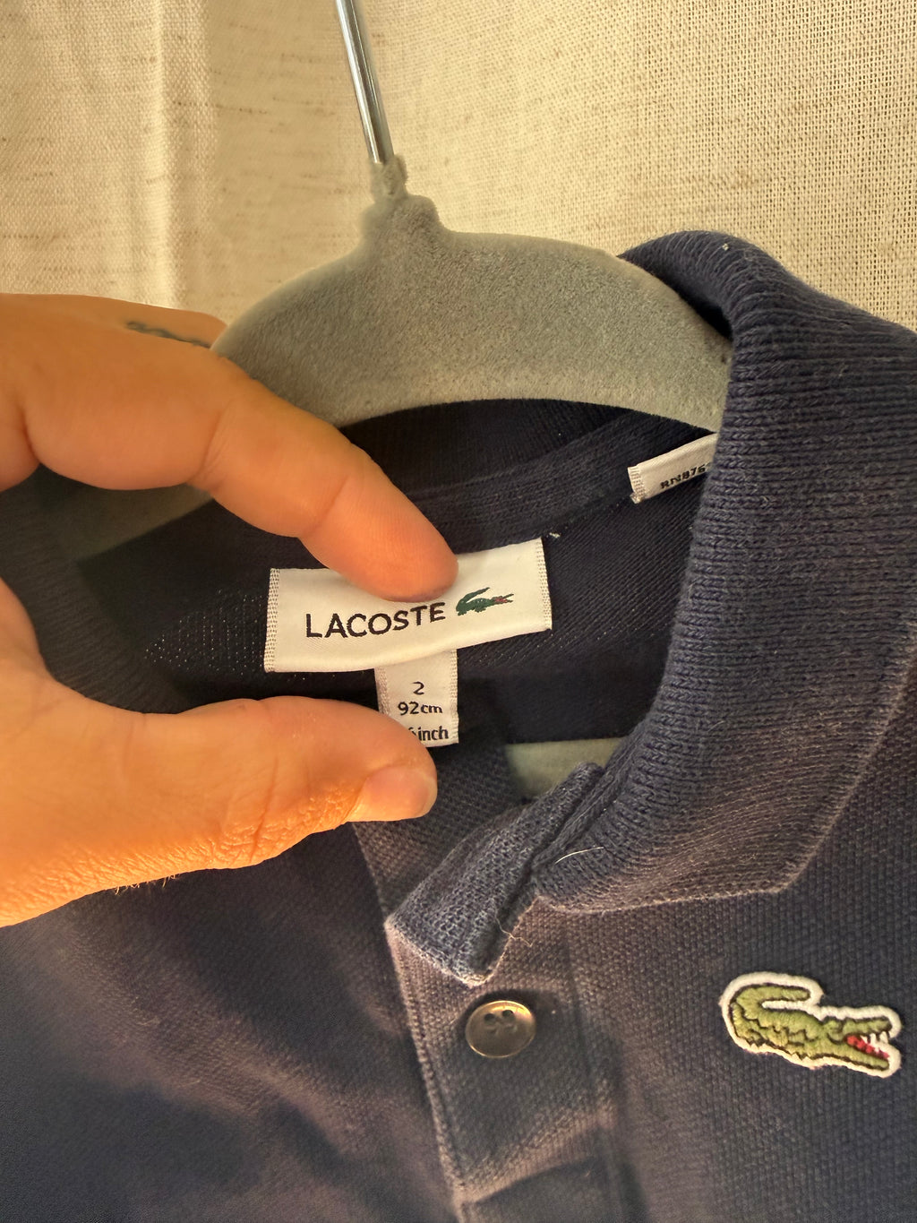 Toddler Lacoste Polo Size 2T