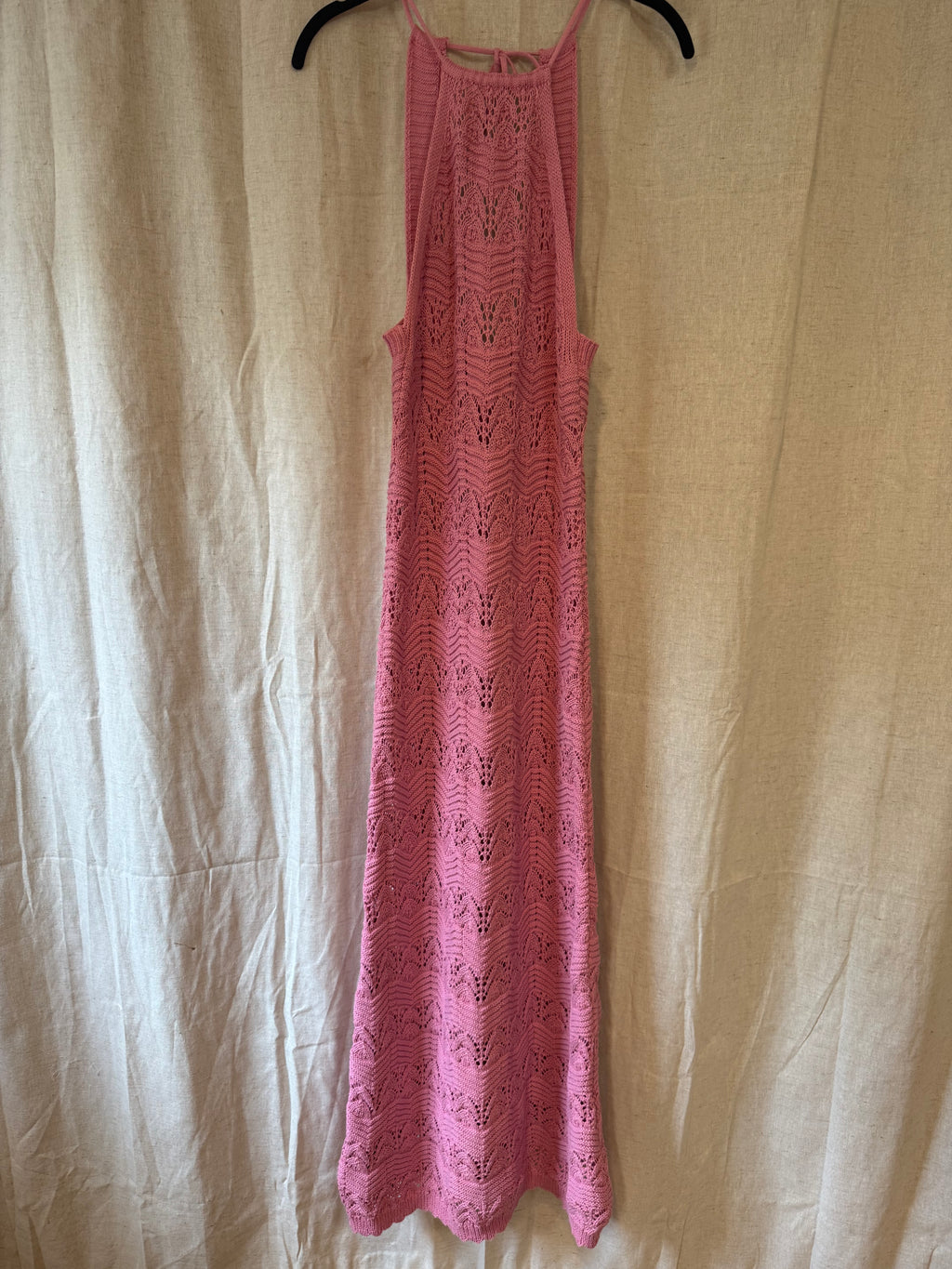 Mango Crochet Dress Size 6