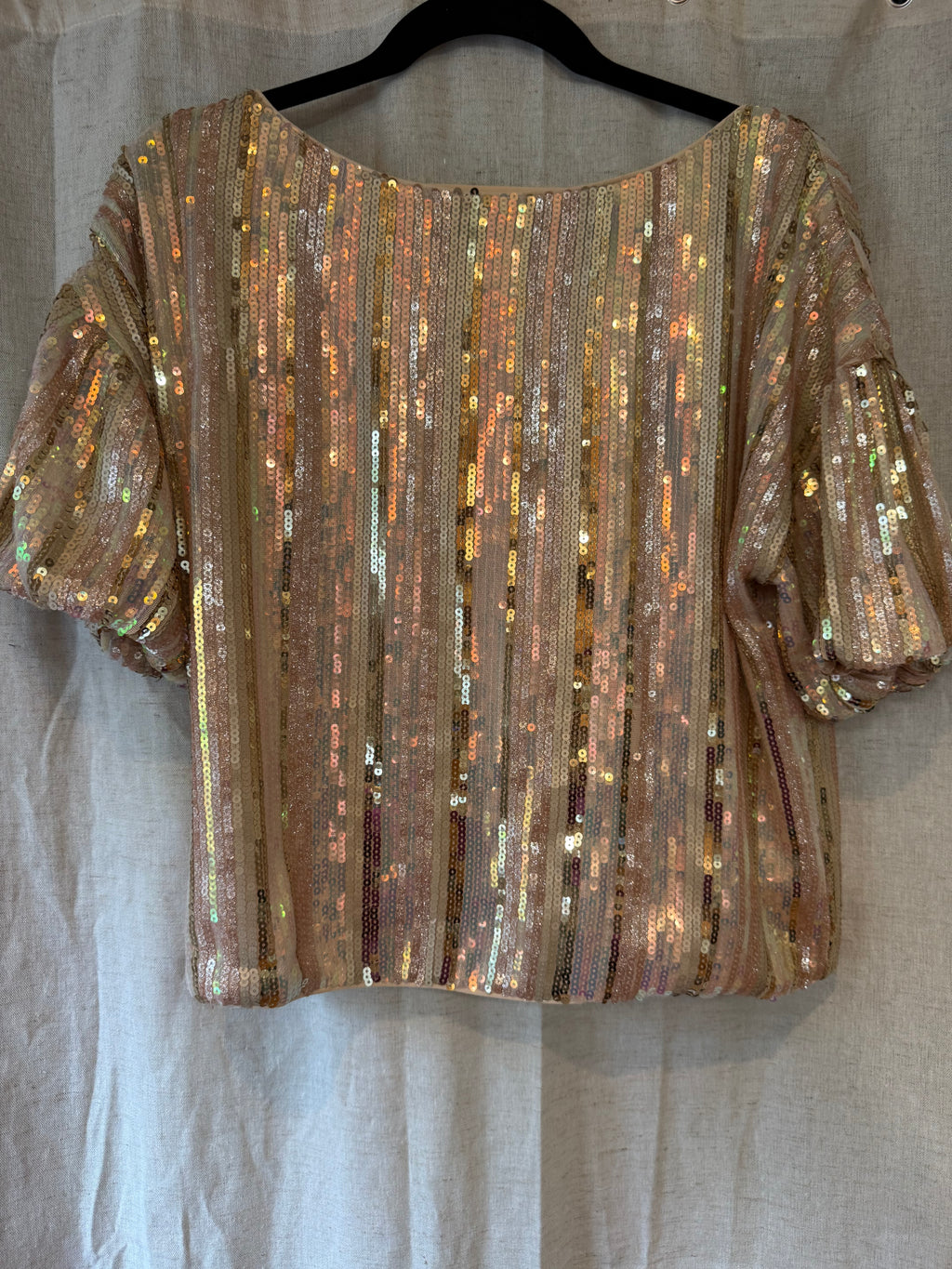 Fabri’k Sequin Top Size S