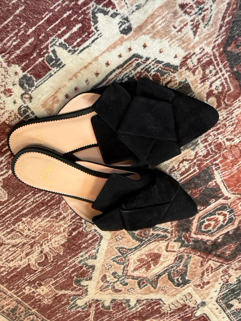 J Crew Bow Flats Size 8