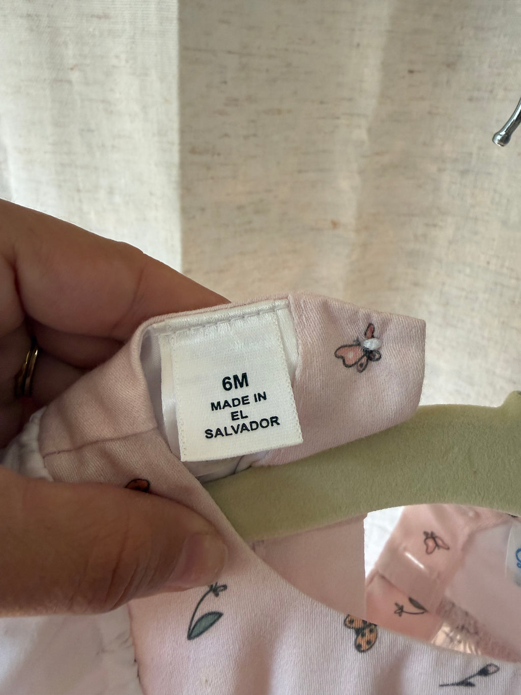 Baby Girl Bunny Dress Size 6M
