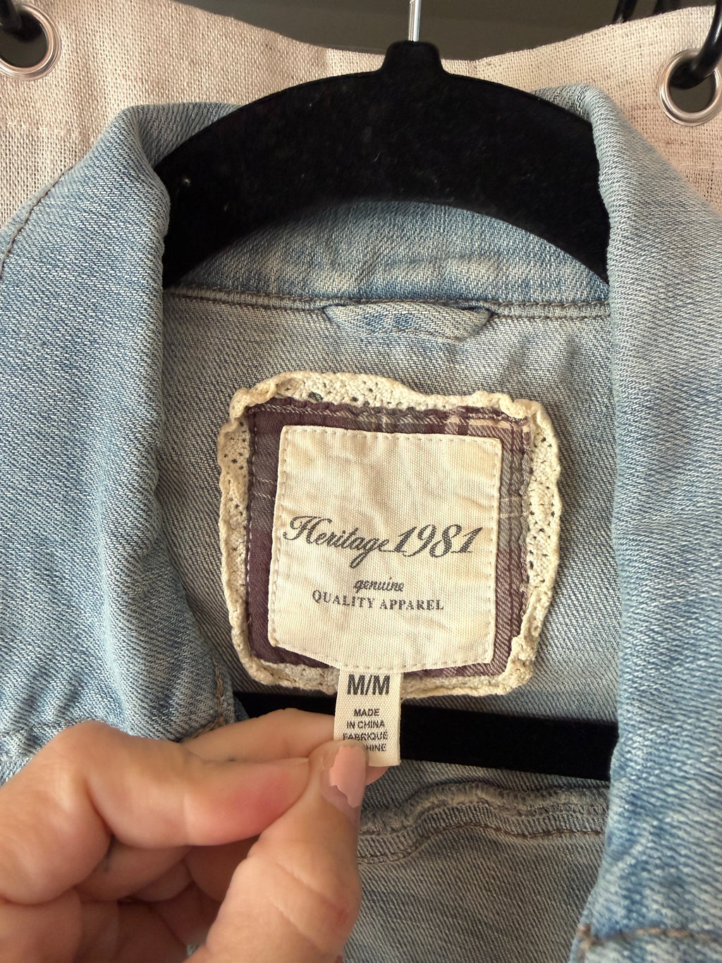 Heritage 1981 Jean Jacket Size M