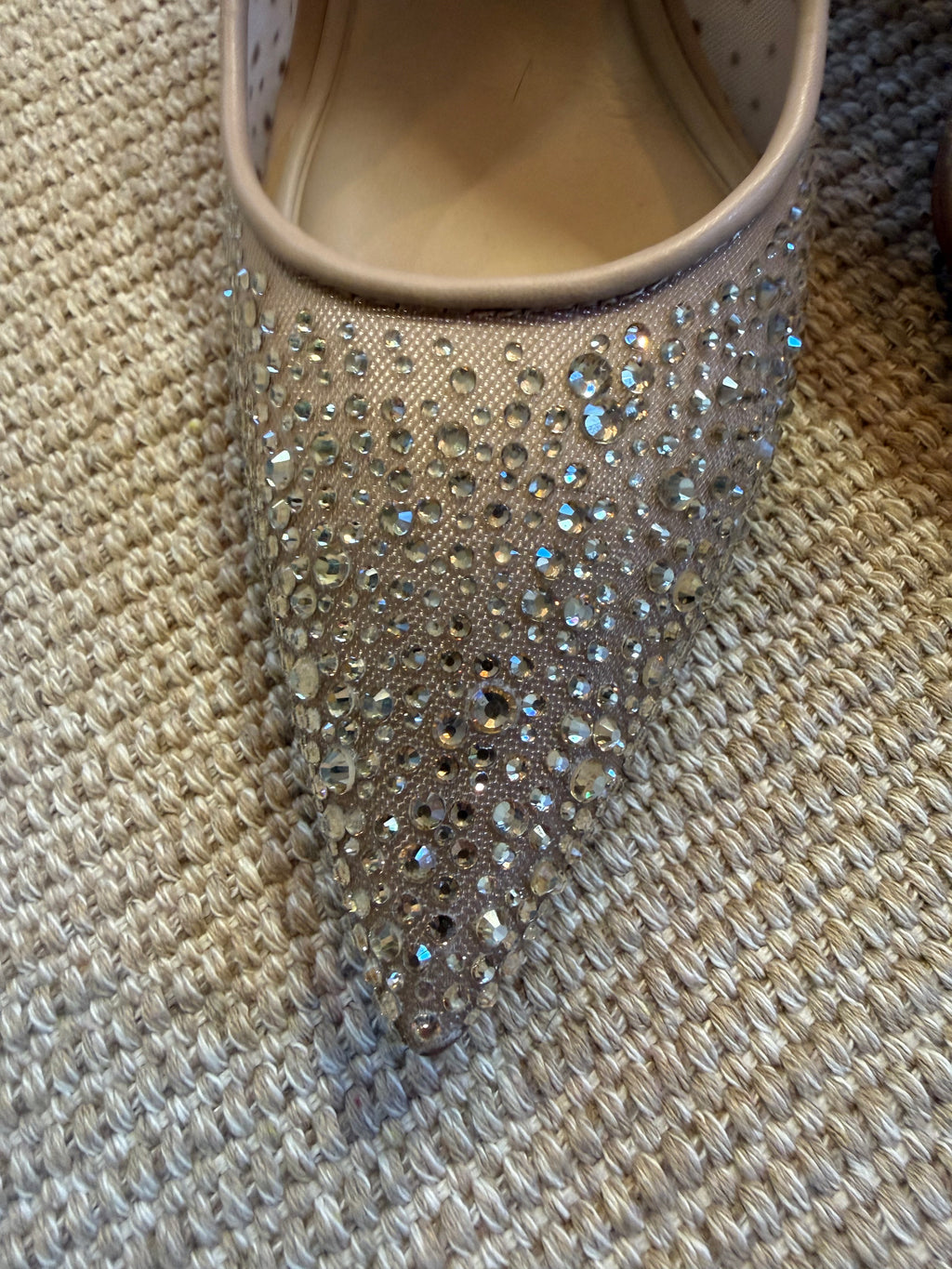 Aldo Rhinestone Pumps Size 8