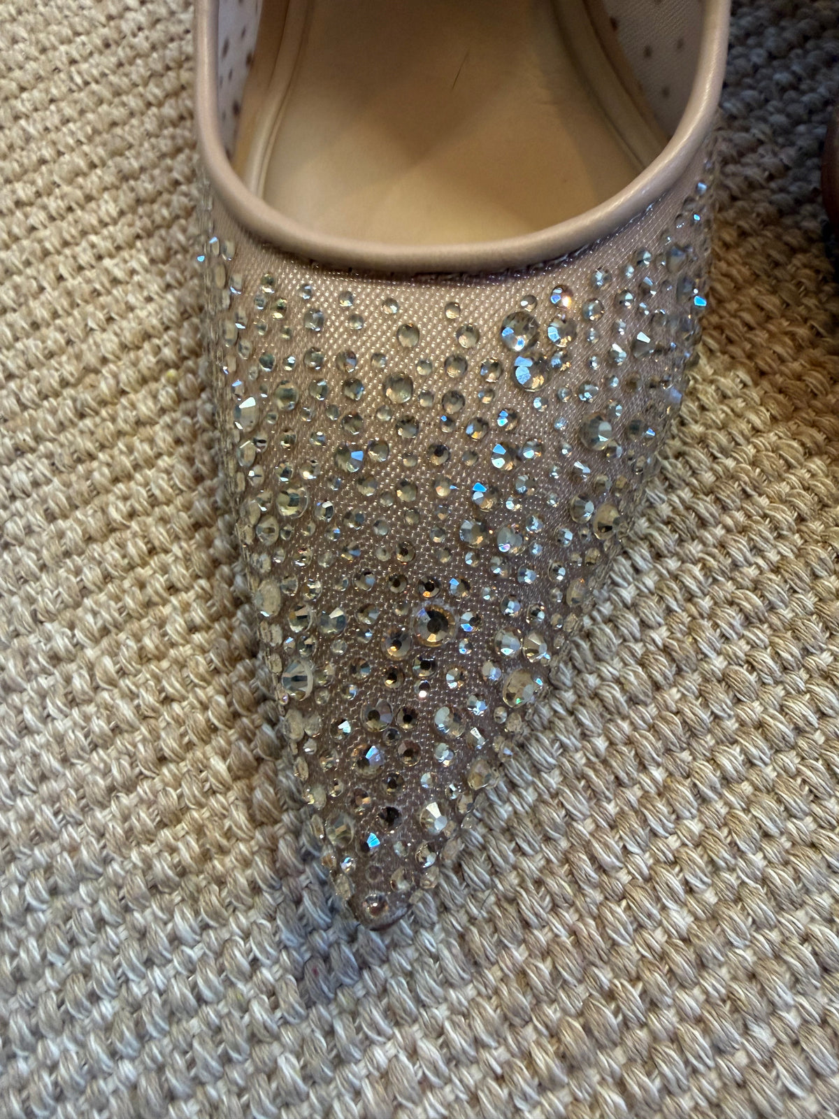 Aldo Rhinestone Pumps Size 8