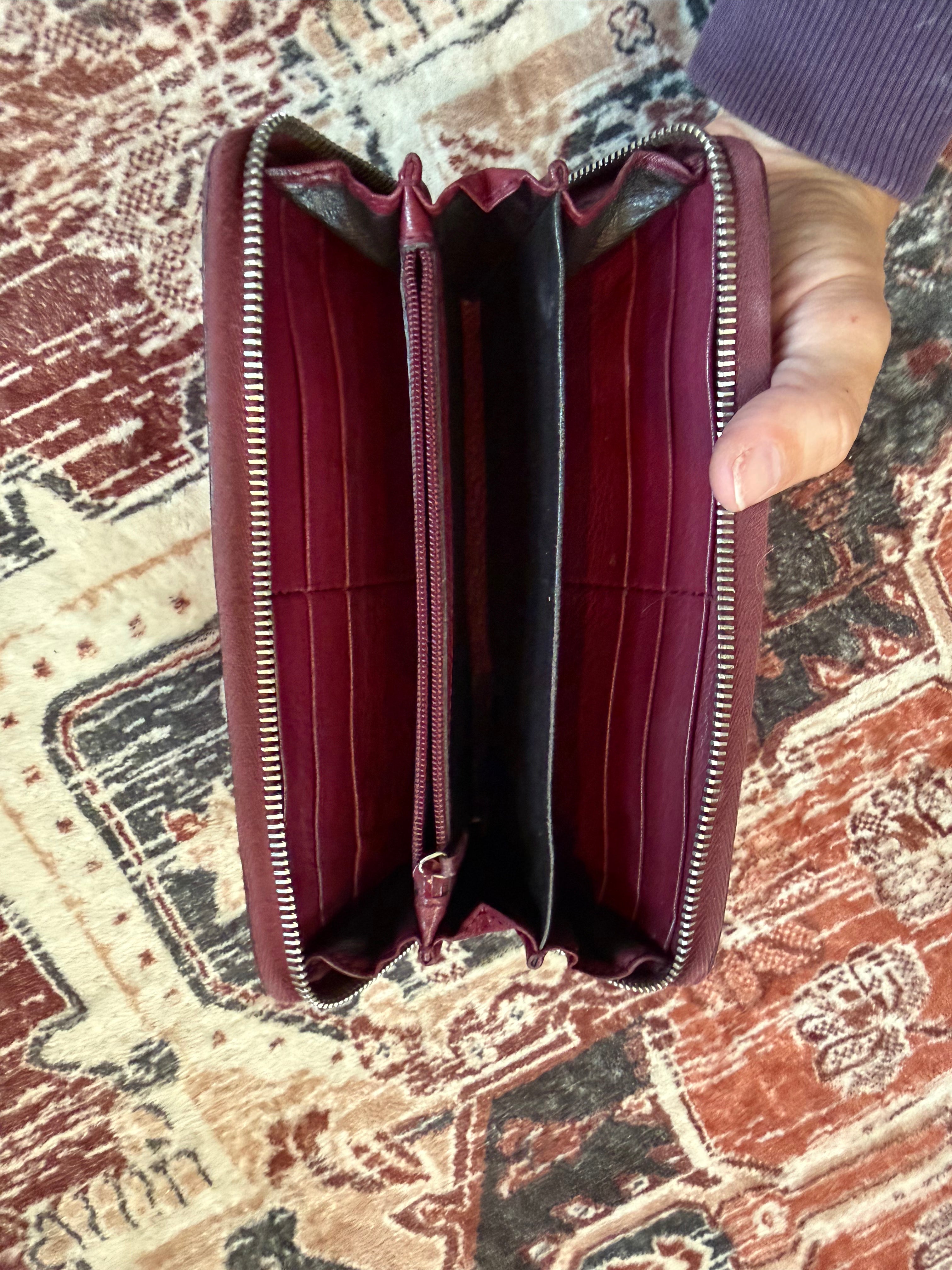 Gucci Burgundy Wallet
