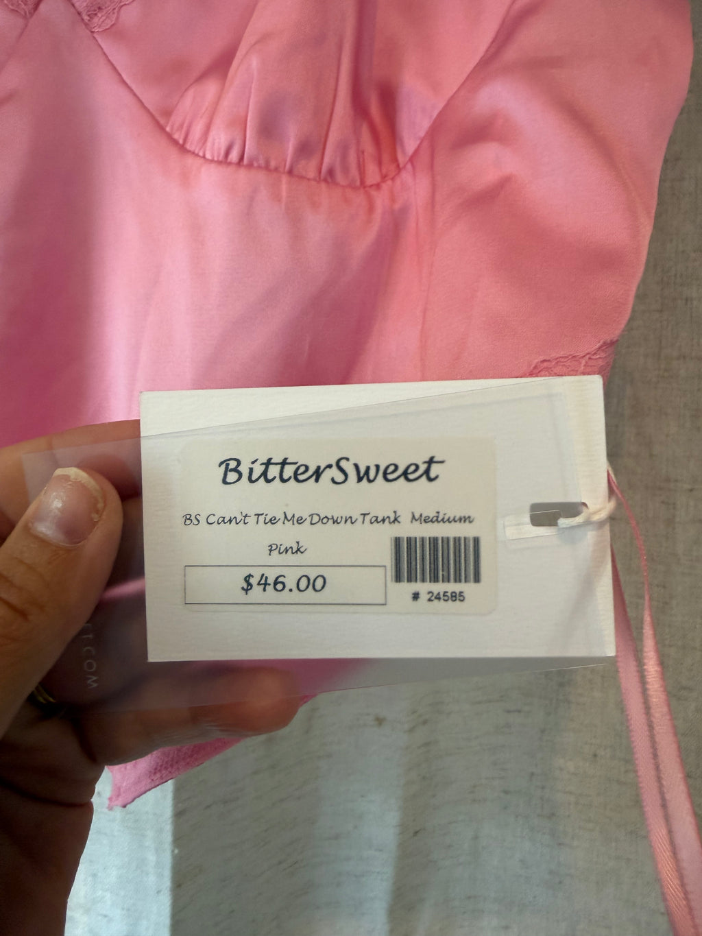 Bittersweet Tank Top Size M