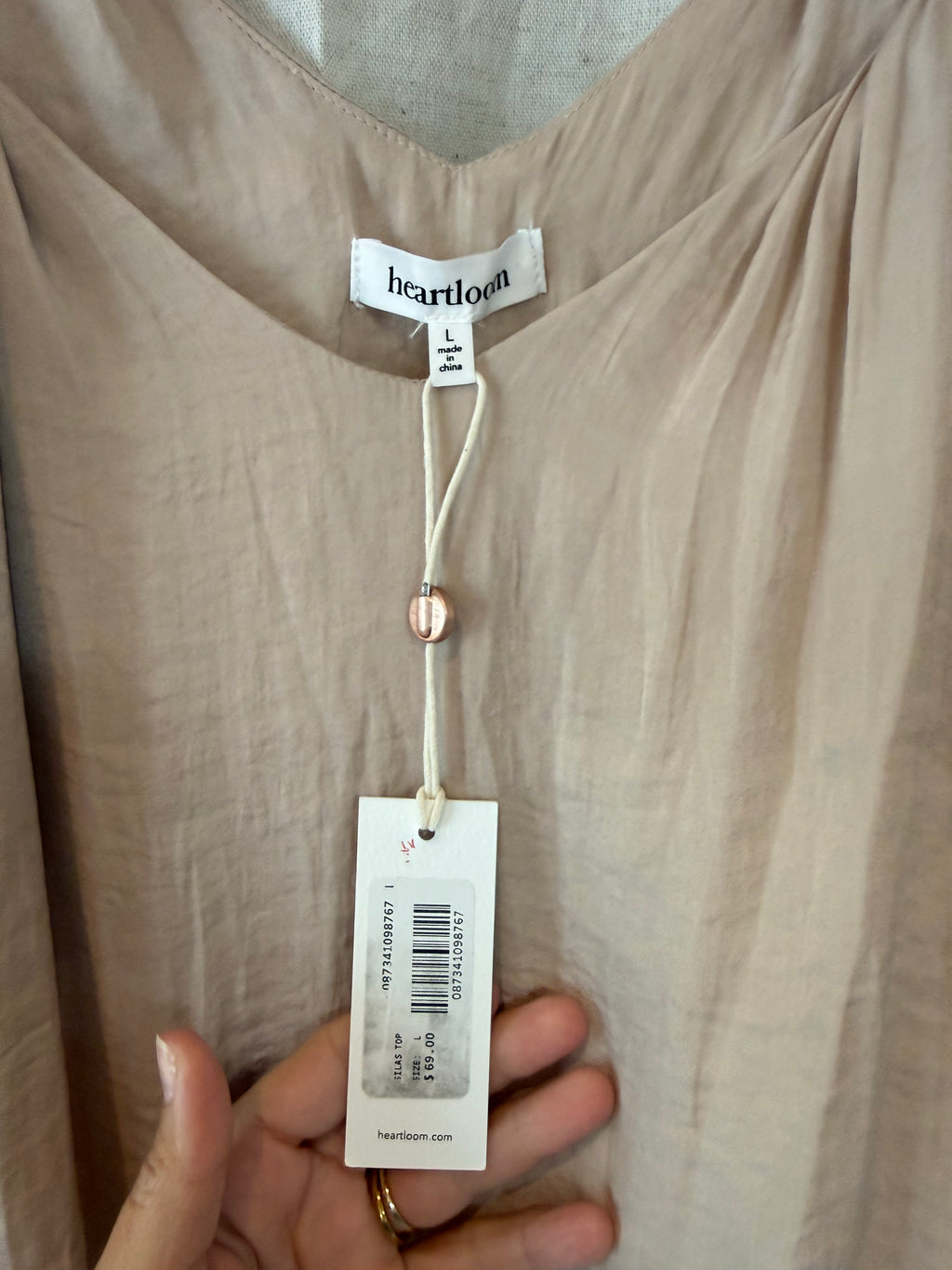 Heartloom Top Size L