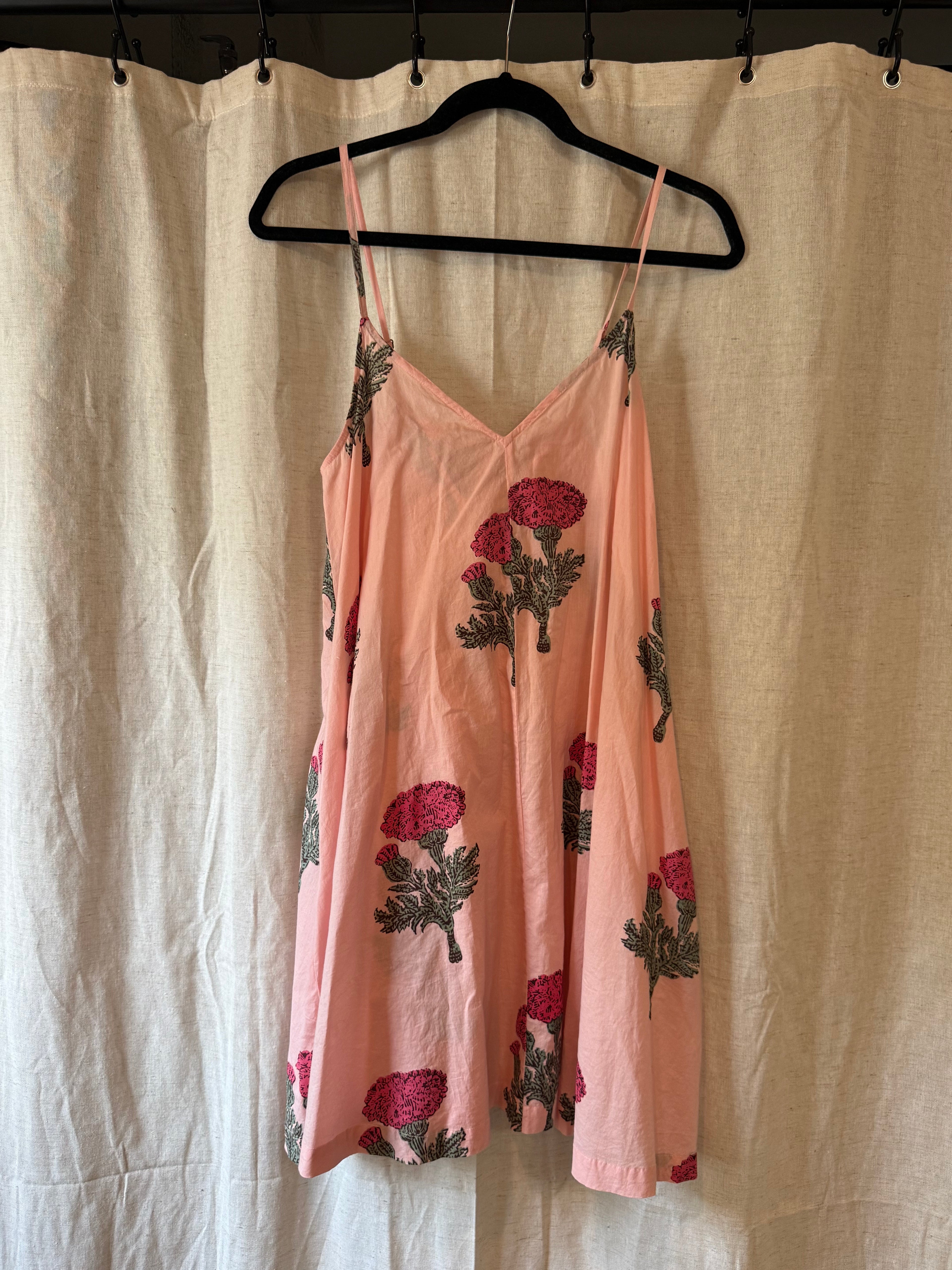 Pink Chicken Slip Dress Size S