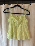 Lime Green Tank Top Size M