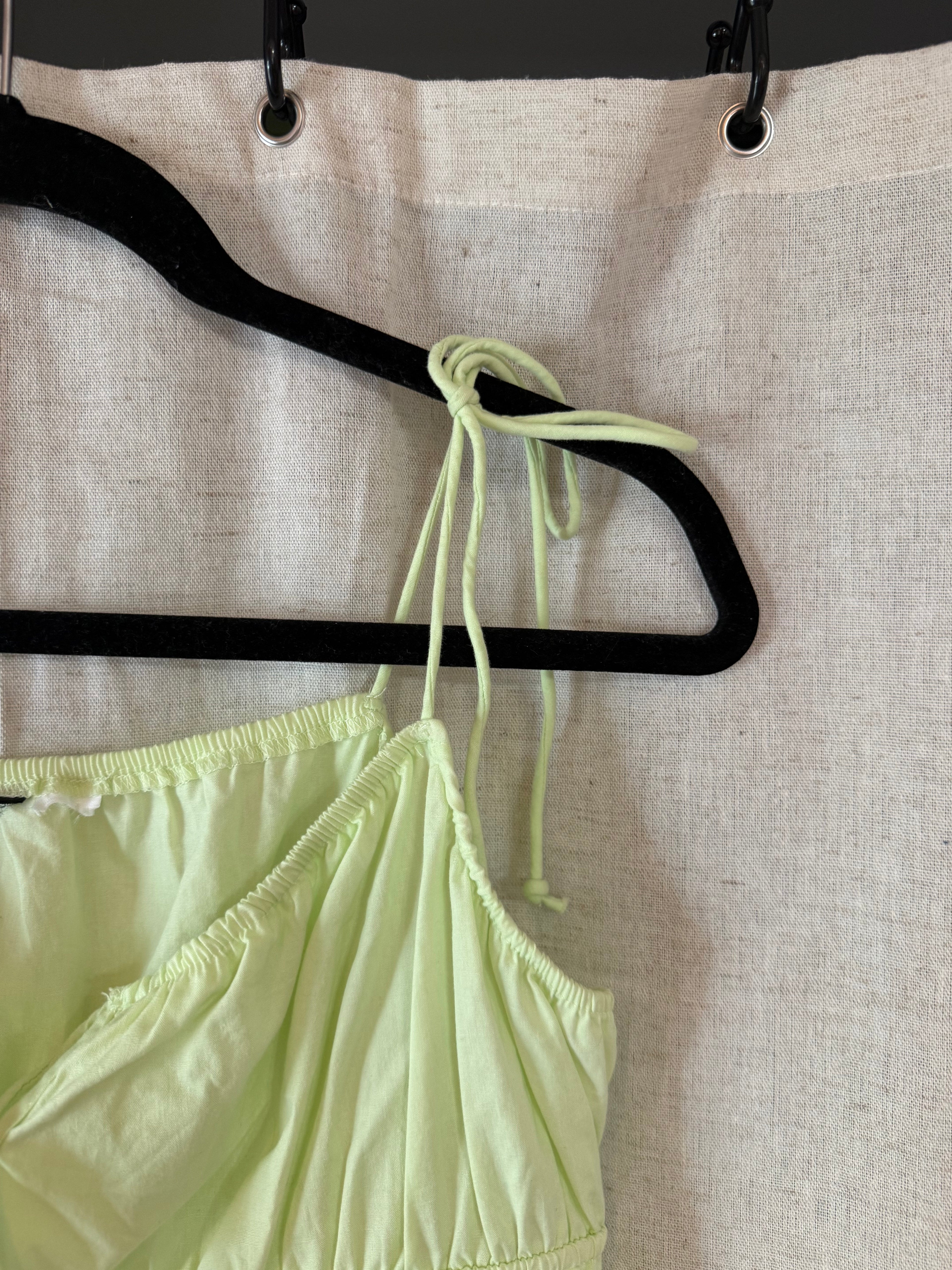 Lime Green Tank Top Size M