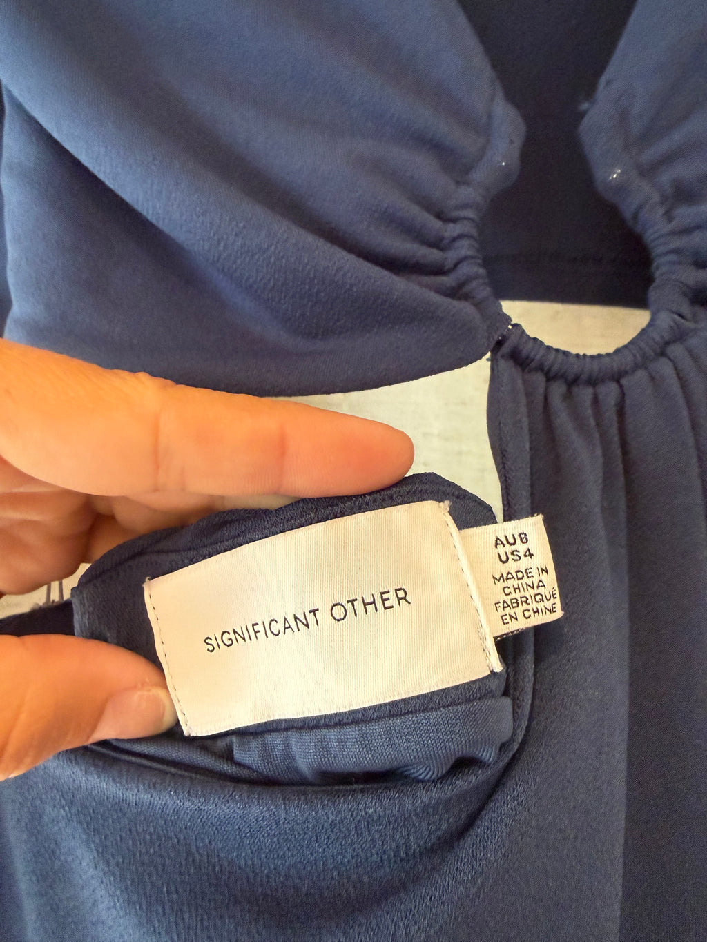 Significant Other Mini Dress Size 4