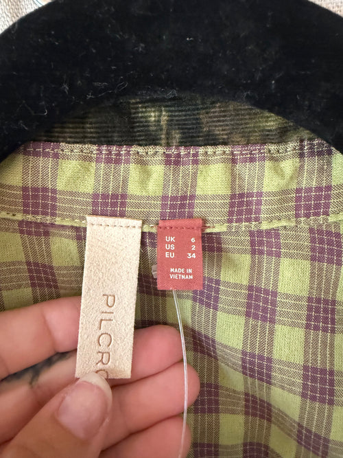 Anthropologie Camo Dress Size 6