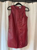 TCEC Leather Dress Size S