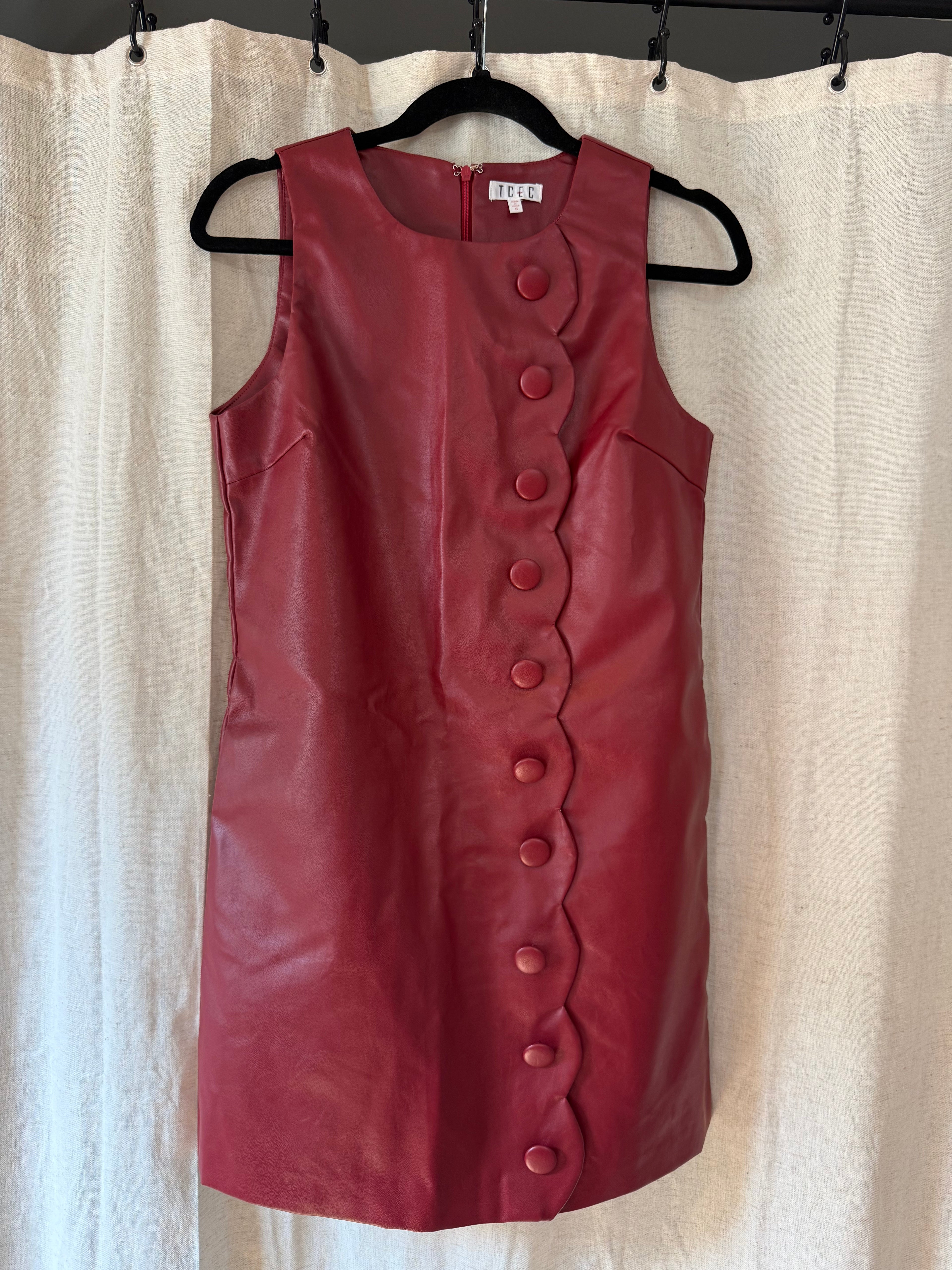 TCEC Leather Dress Size S
