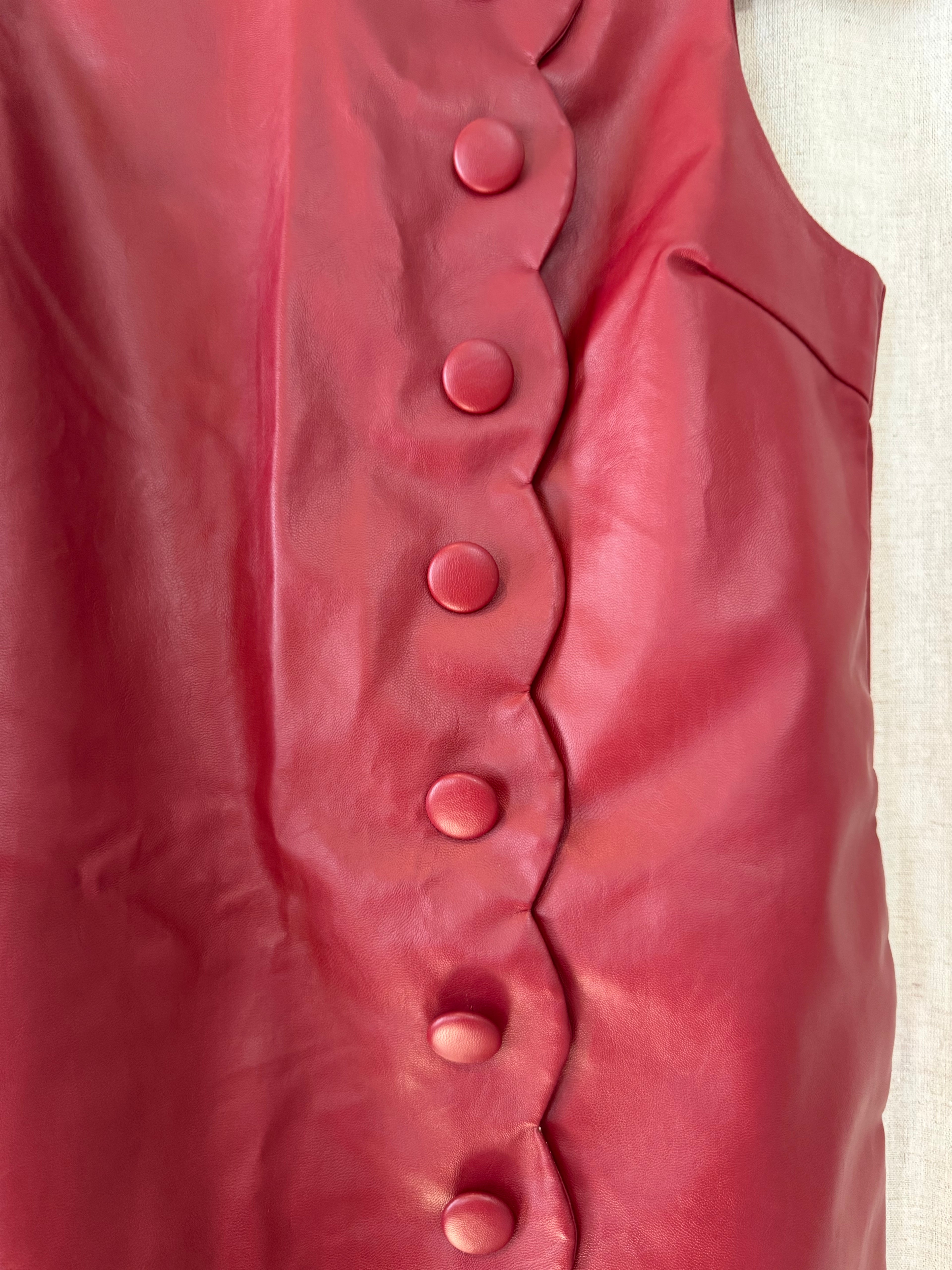 TCEC Leather Dress Size S