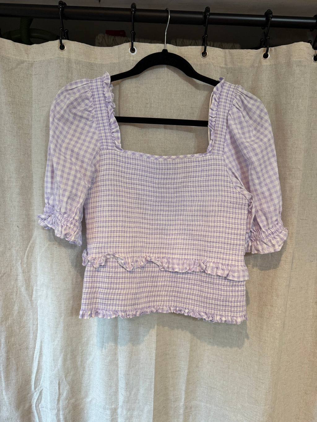 Cece Purple Top Size L