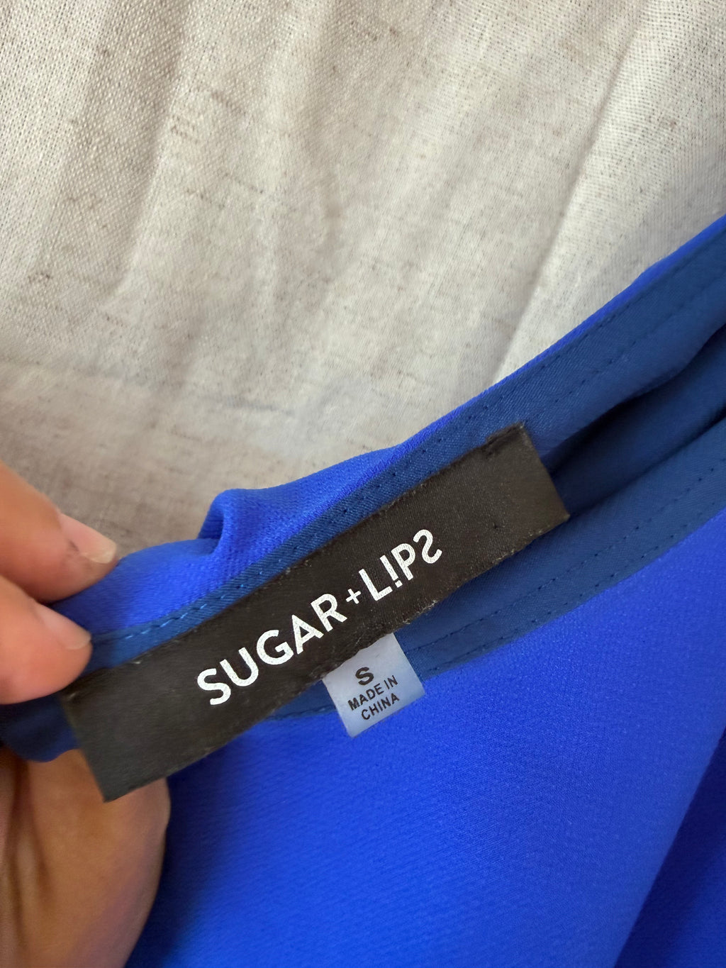 Sugar Lips One Shoulder Dress Size S