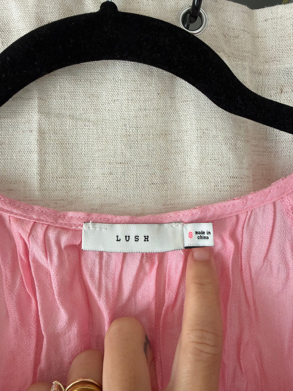 LUSH Crop Top Size S