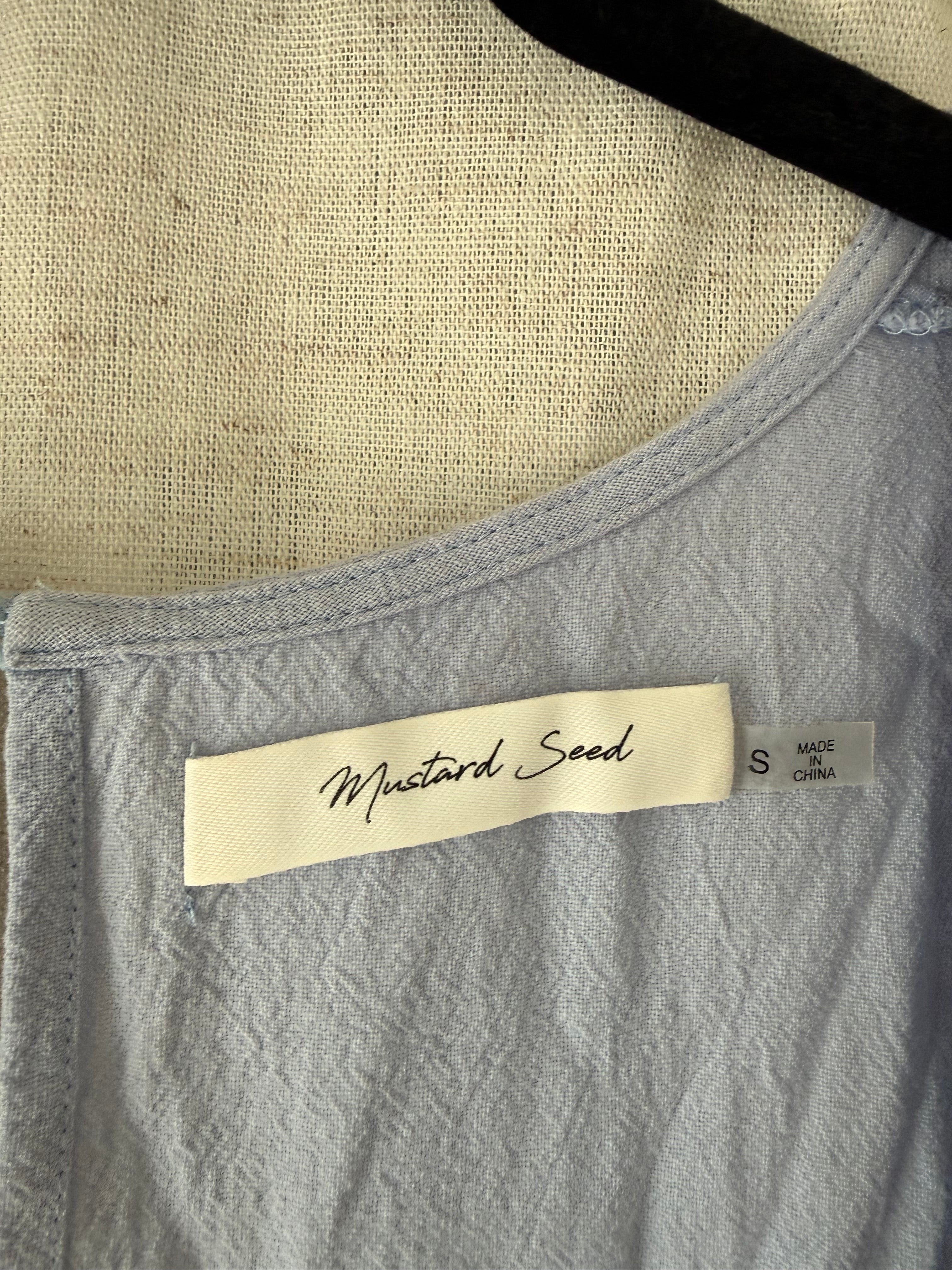 Mustard Seed Babydoll Dress Size S