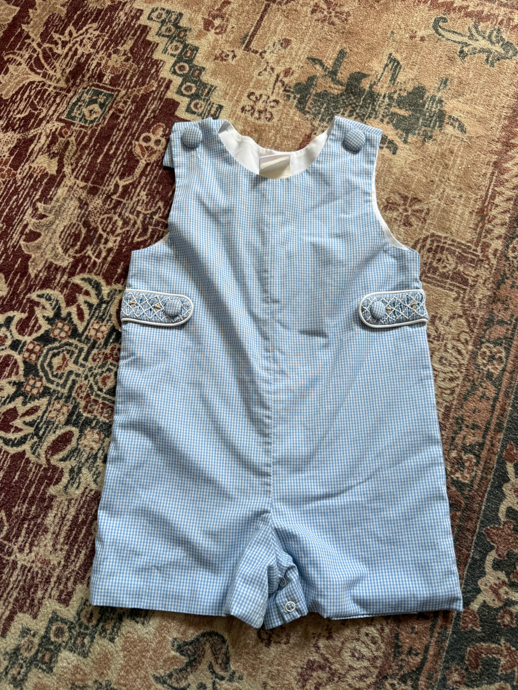 Stitchy Fish Size 2T Romper