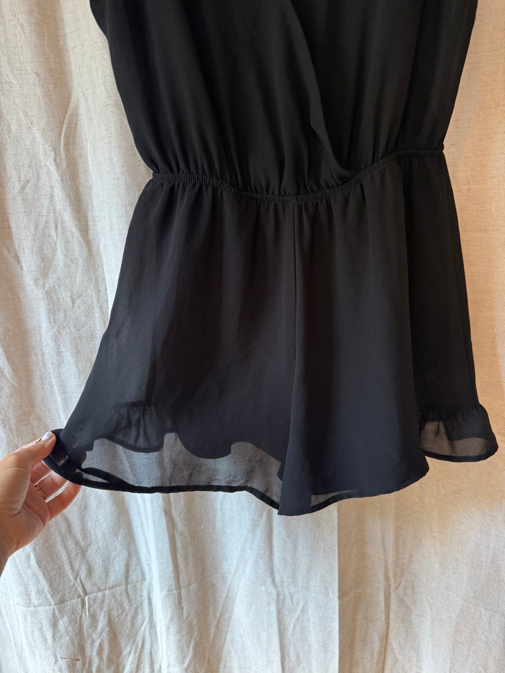 Black ASTR Romper Size S