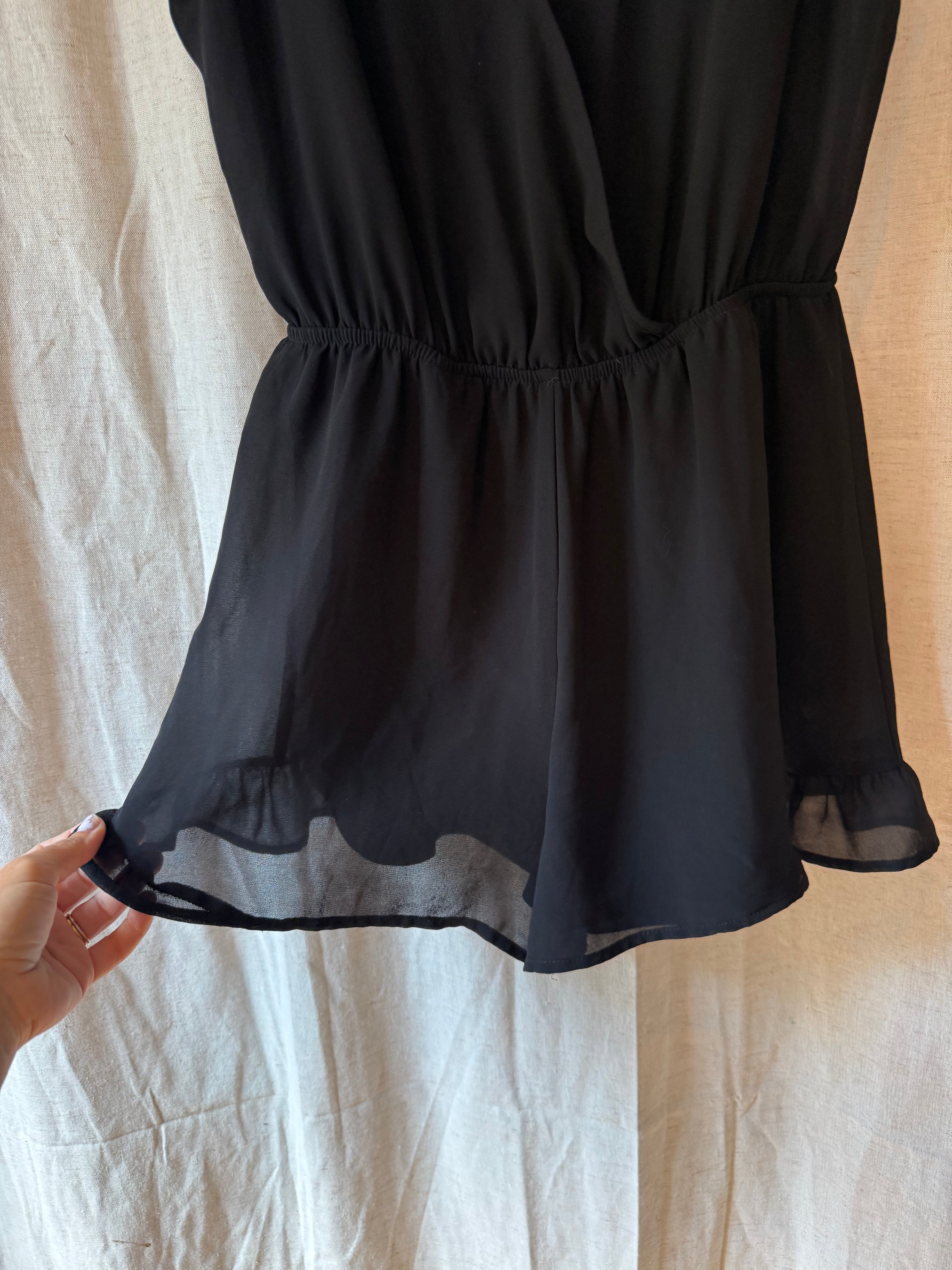 Black ASTR Romper Size S