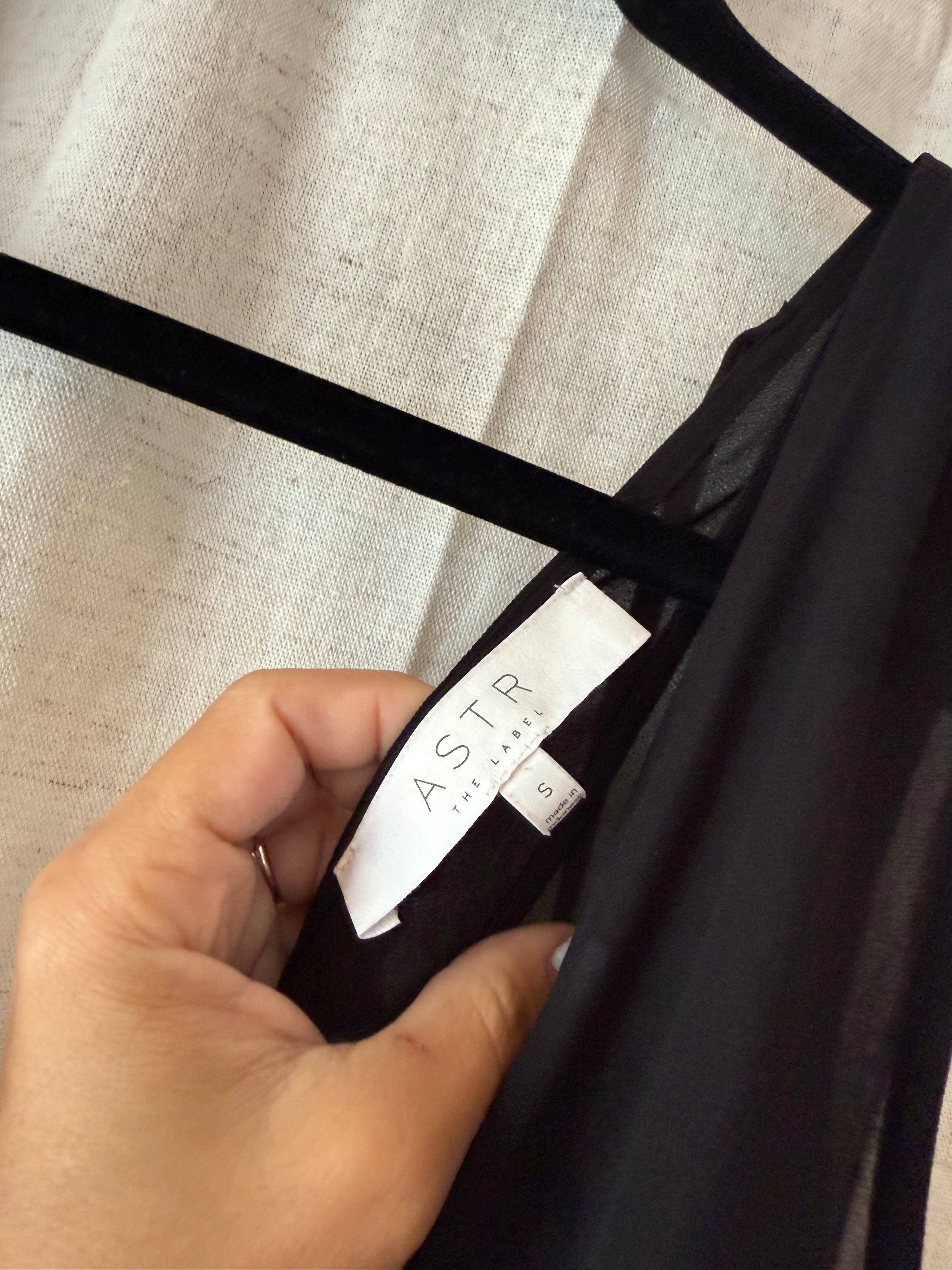 Black ASTR Romper Size S